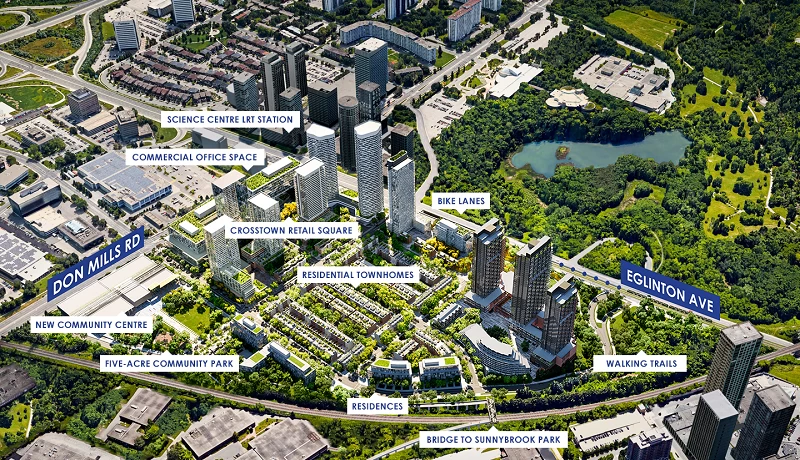 crosstown condos site plan