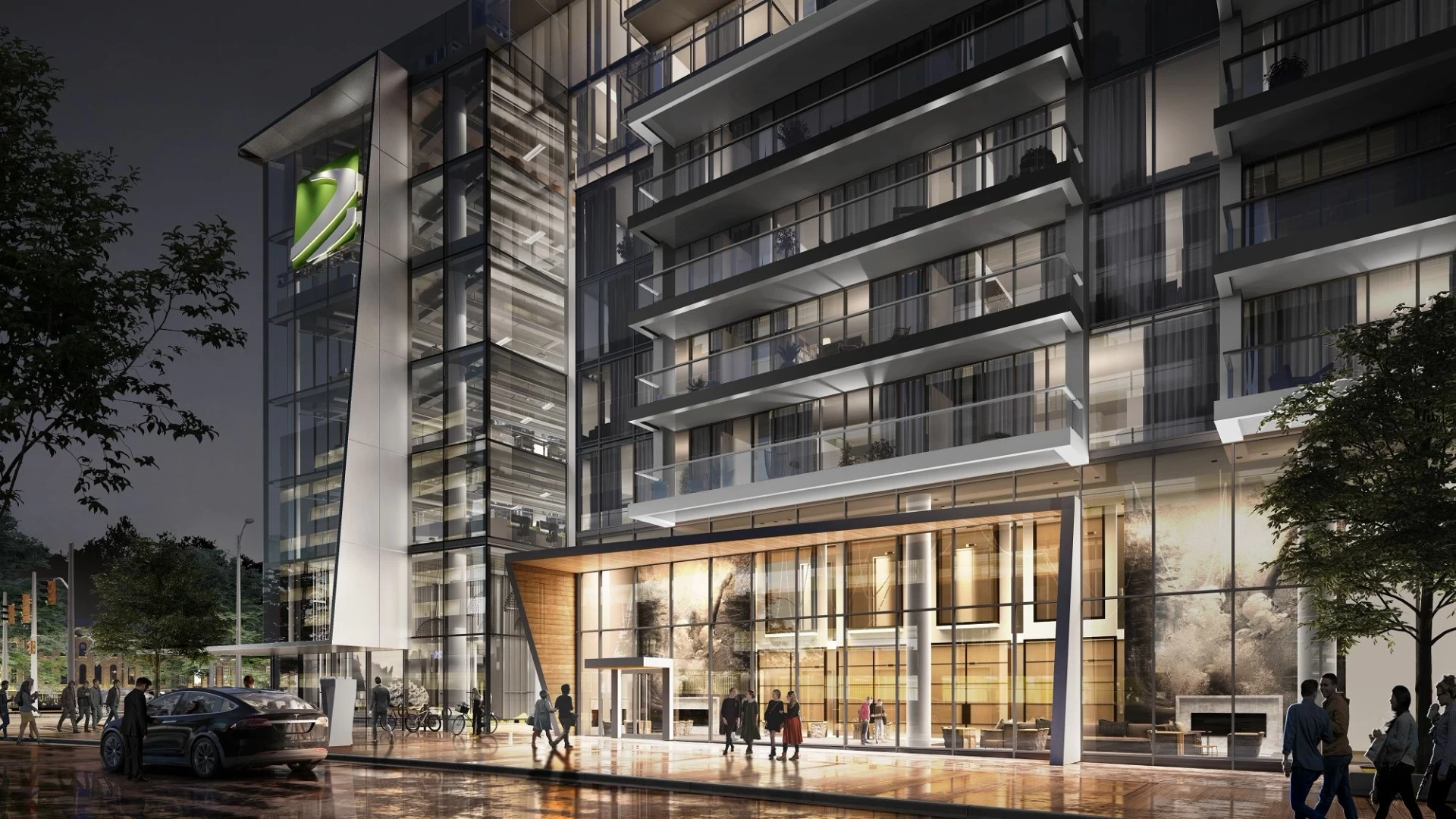 m2m condos podium