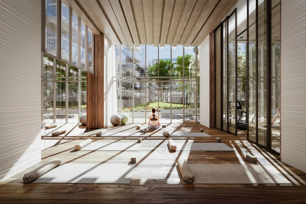 m2m condos yoga studio