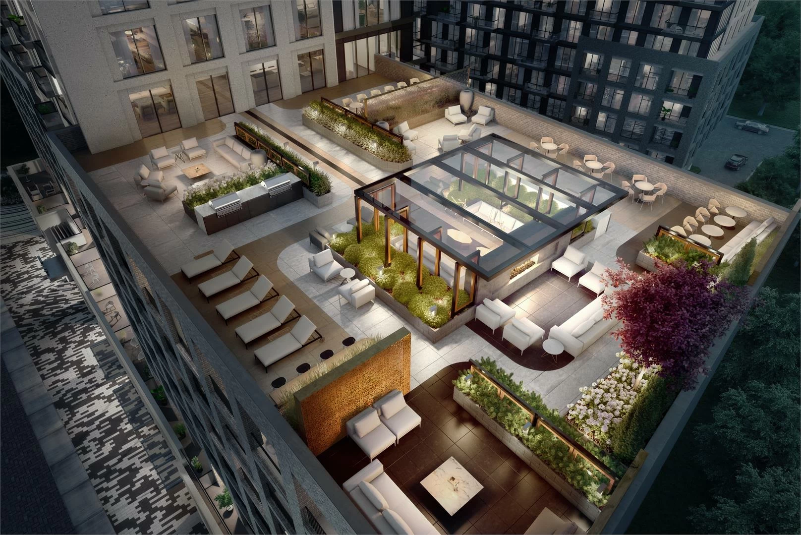 westwood gardens rooftop terrace