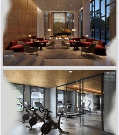 Anthem Condos at The Metalworks - lobby and gym